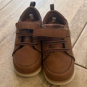 Stride Rite Brown Kids Dress Shoes